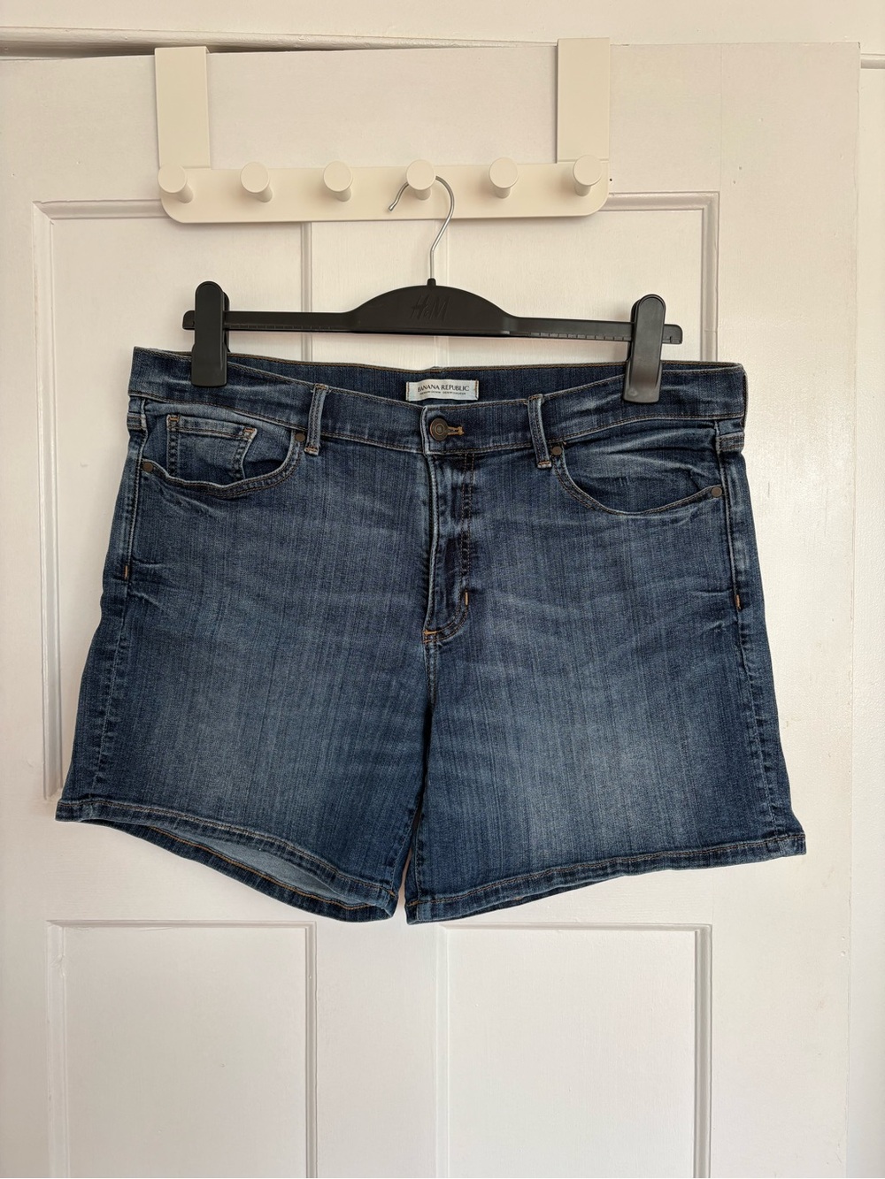 Banana Republic Dark Blue Denim Jean Shorts